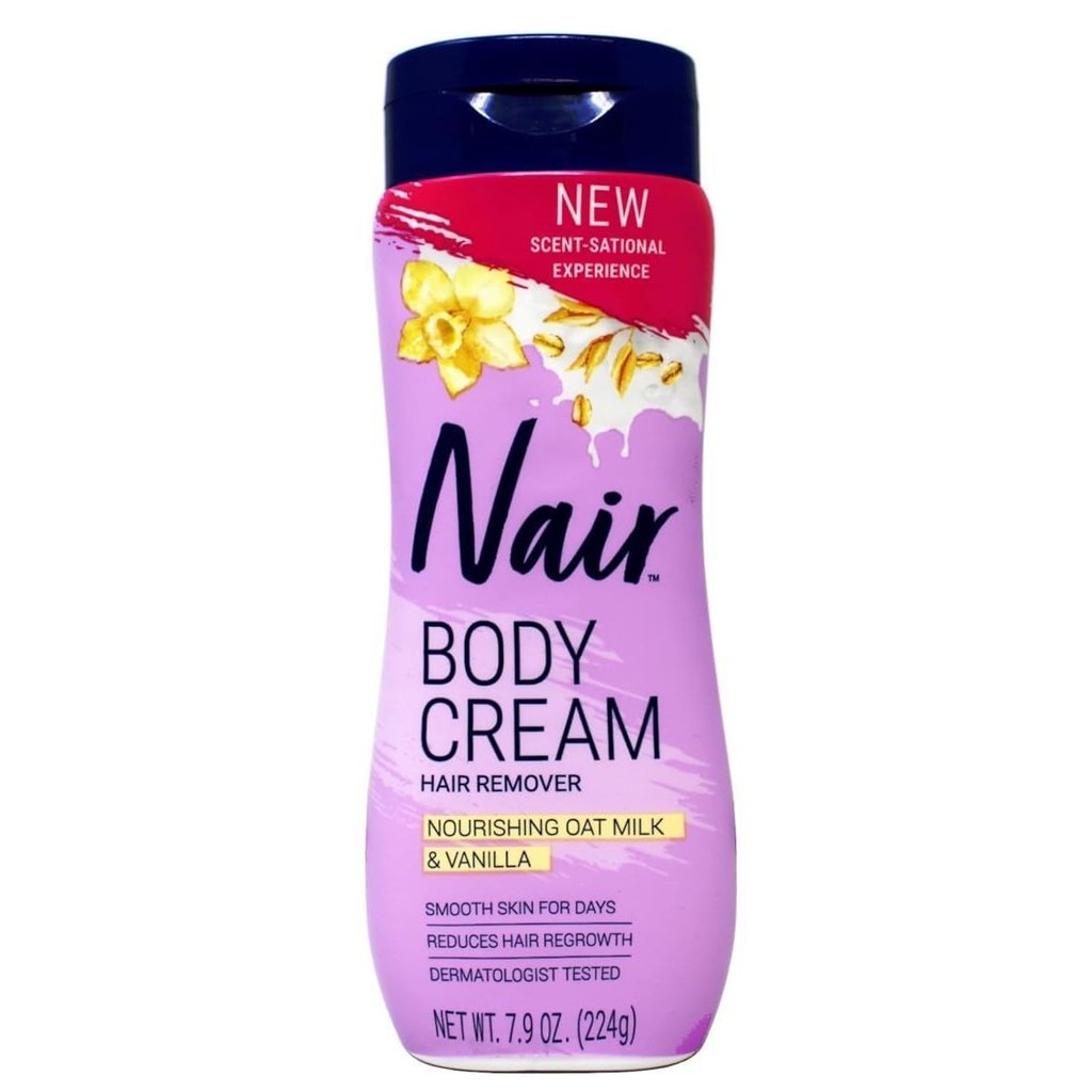 American Nair Lip Facial Hair Removal Cream Silky Moisturizing No Black Spots ลบริมฝีปาก Hair Bright