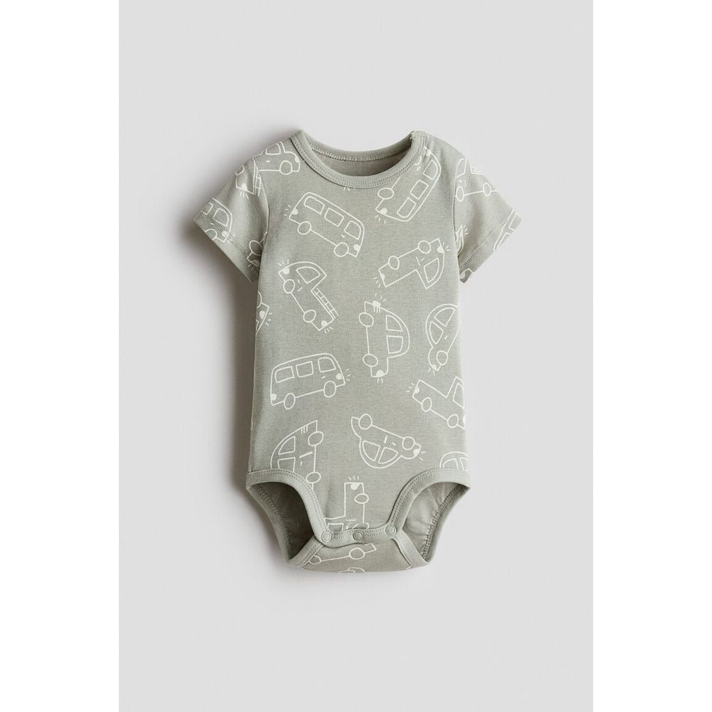 H&M(เอชแอนด์เอ็ม) บอดี้สูทพิมพ์ลาย เด็กทารก 1320099_8