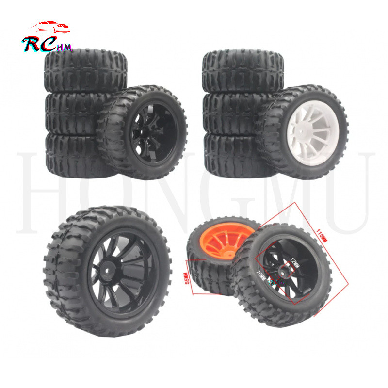 MJX 10208 10210 1/10 RC อะไหล่รถยนต์อัพเกรดยางทดแทน (ไม่เดิม) IKJX