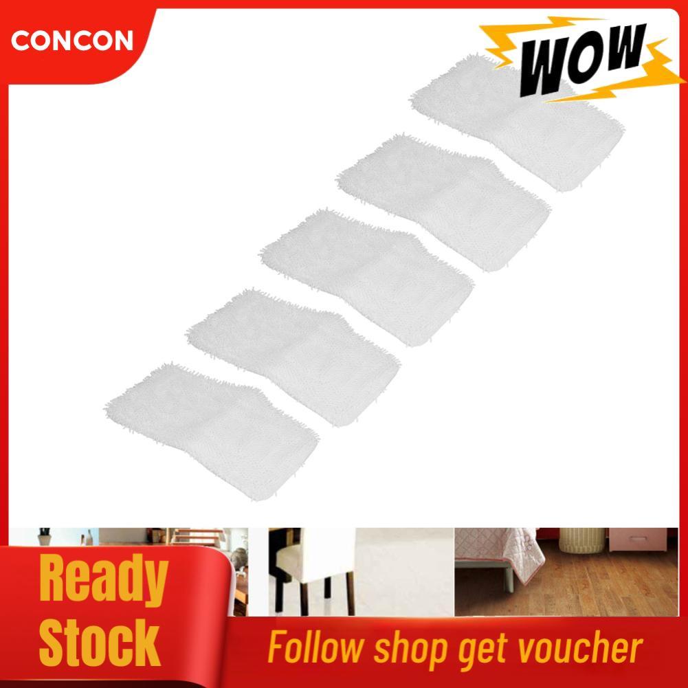 Concon Concon 5 ชิ้นไมโครไฟเบอร์ Mop เปลี่ยน Pad Fit สำหรับ Shark SK140 SK115 SK410 SK435 SK460 SS46