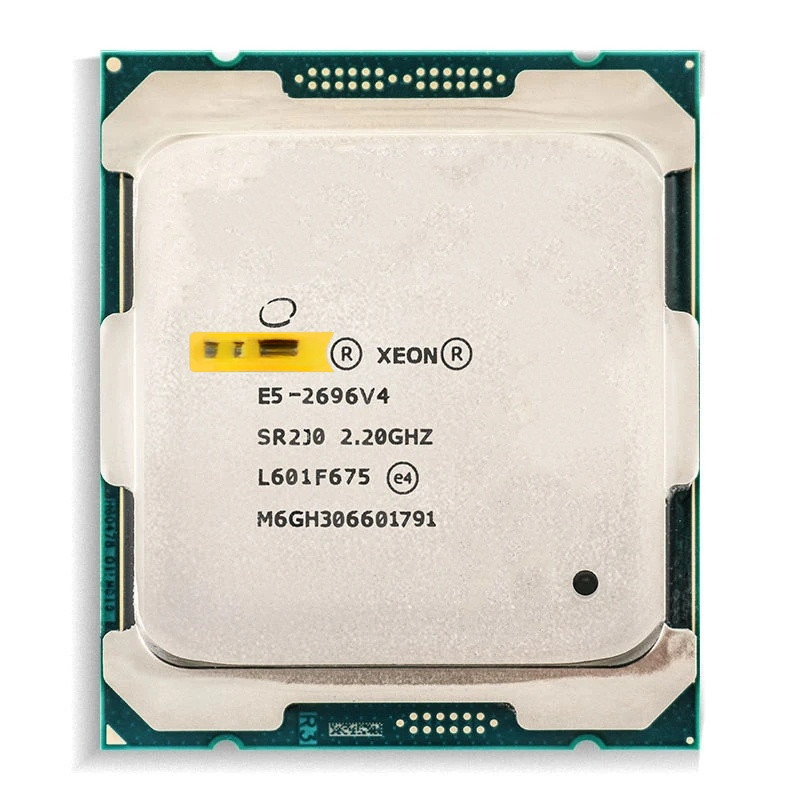 E5-2696V4 CPU 22 สี 2.20 GHz 55MB 14nm LGA 2011-3 E5 2696 V4 โปรเซสเซอร์ ** -ขนาดใหญ่