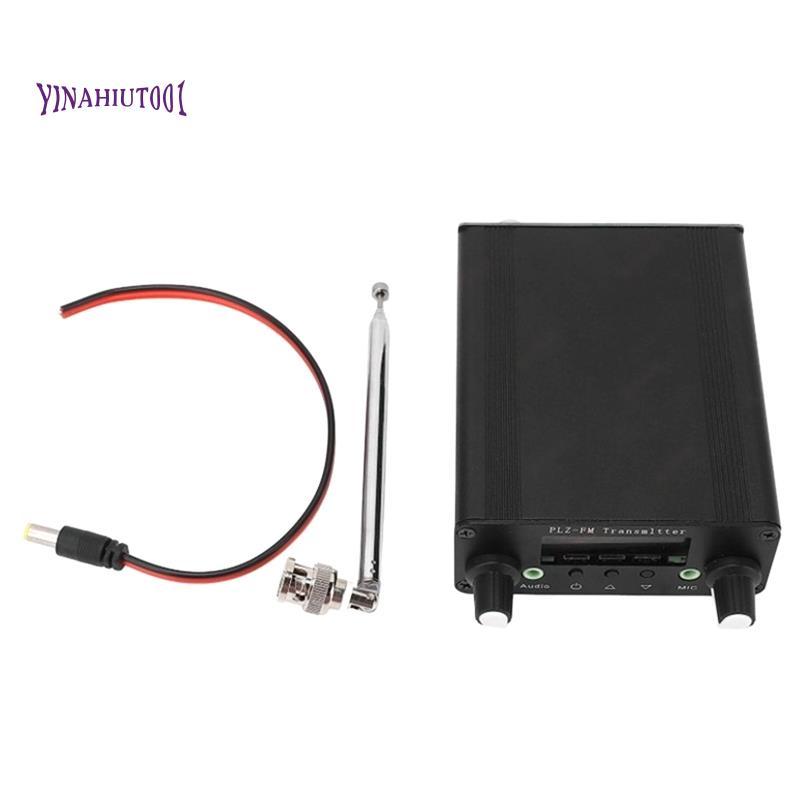 Yinahiut001Stereoเครื่องส่งสัญญาณ FM 76-108MHz 5W FM Broadcast Transmitter สถานีวิทยุ FM ระยะไกลพร้อ