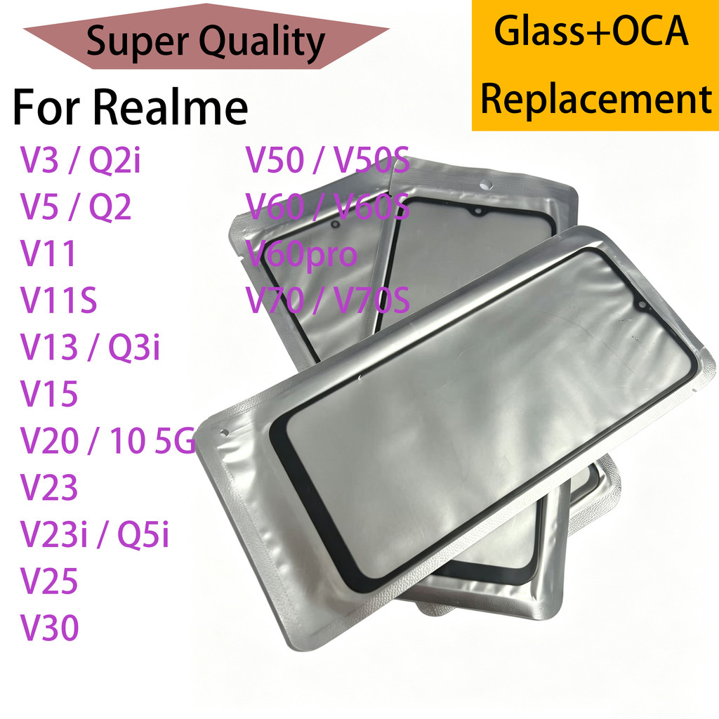 สําหรับ Realme V3 / Q2i V5 / Q2 V11 V11S V13 / Q3i V15 V20 V23 V23i / Q5i V25 V30 V50 / V50S V60 / V