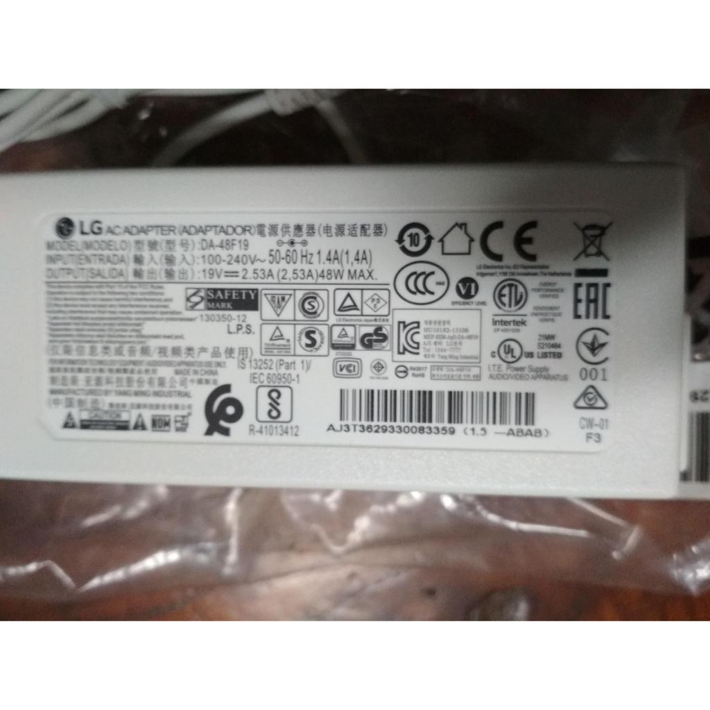ยี่ห้อใหม่ LG 32MB25VQ 32MB27VQ 19V2.53A Power PA-1650-43 DA-48F19