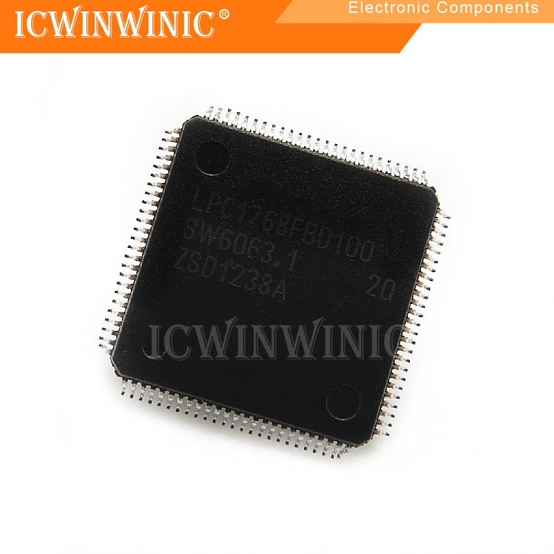 5 ชิ้น LPC1768FBD100 LPC1768 LQFP-100 วงจรรวม IC