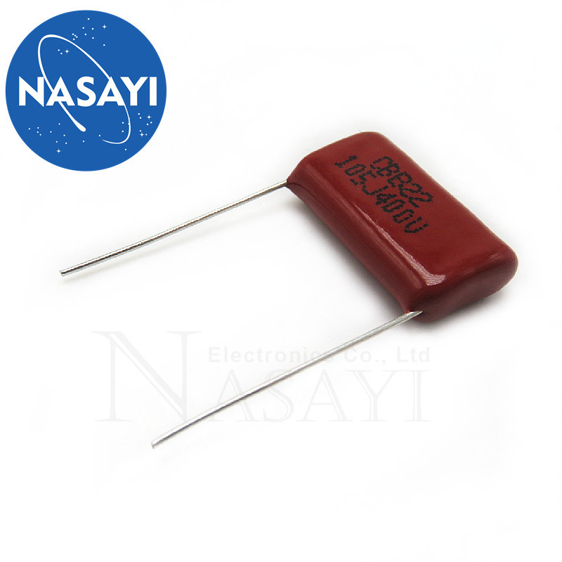 5 ชิ้น CBB22 ตัวเก็บประจุ 400V105J 105J400V ระยะเท้า 20 มม. 1UF ส่วนประกอบอิเล็กทรอนิกส์