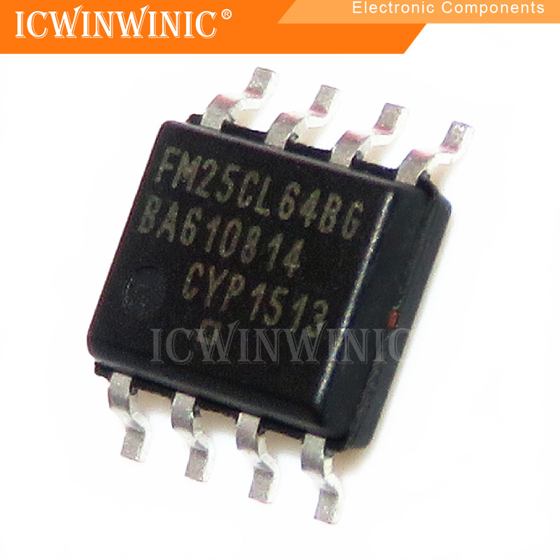 5 ชิ้น FM25CL64-G FM25CL64 FM25CL64 SOP-8 วงจรรวม IC