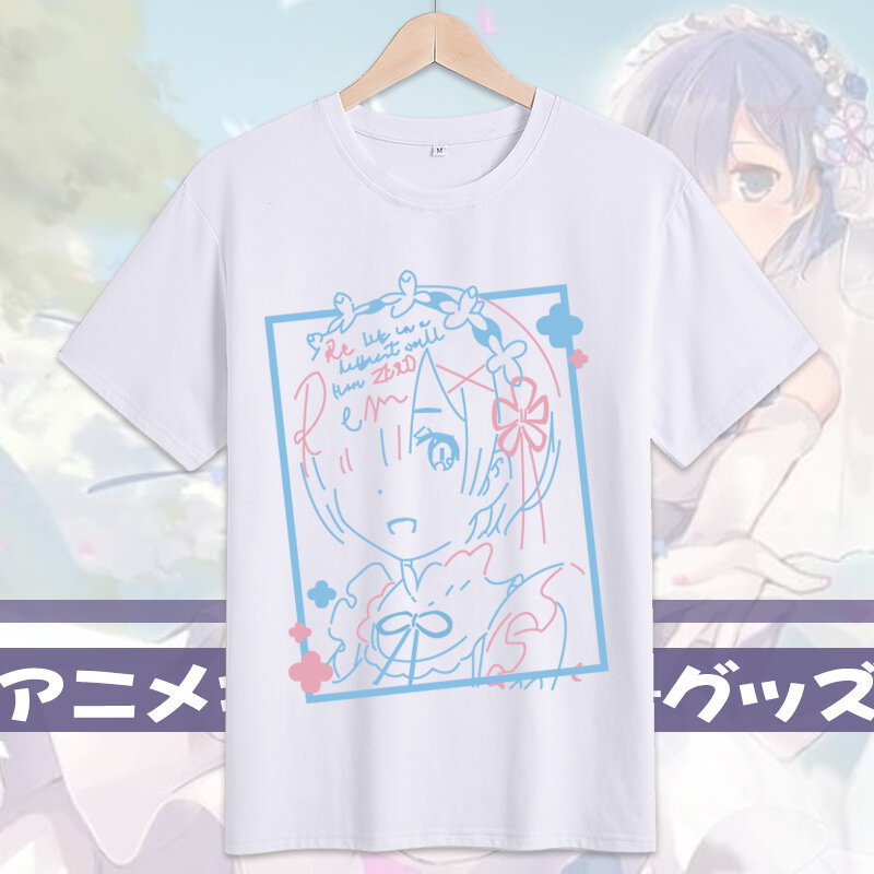 Anime Character T-shirt Short Sleeve Summer Style