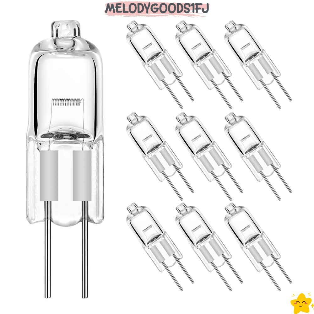 MELODYGOODS1FJ 10 ชิ้นหลอดฮาโลเจน 20W 50W หลอดไฟ LED Bi-Pin 12V G4 Warm White