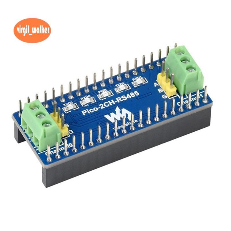 -2CH-RS485, โมดูล RS485 2 ช่องสําหรับ เครื่องรับส่งสัญญาณ SP3485, UART to RS485, หัว Pi มาตรฐาน