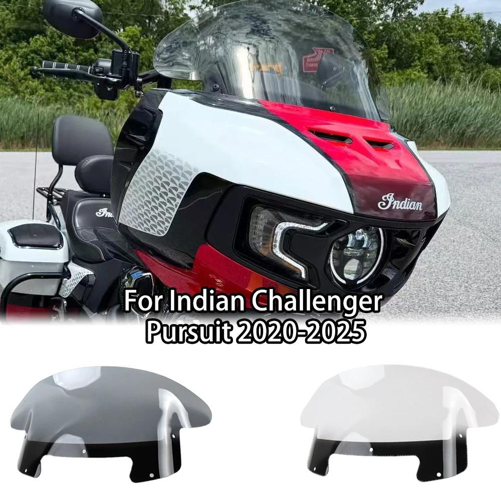 TN Fit Indian Challenger Pursuit 2020-2025 11" Motorcycle Windshield | Windshield Deflector & Fairin