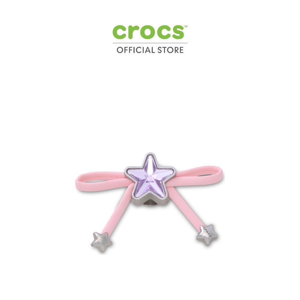 CROCS ตัวติดรองเท้า JIBBITZ™ PINK BOW AND STARS