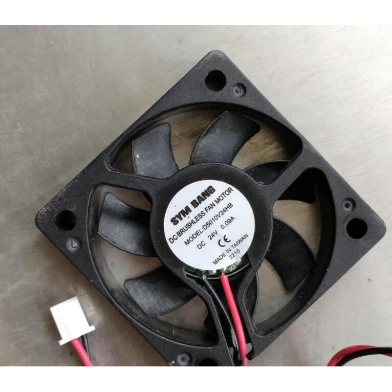 พัดลมระบายความร้อน SYM BANG ดั้งเดิม D5010V24HB 24V 0.09A 5CM 50 * 50 * 10 มม.