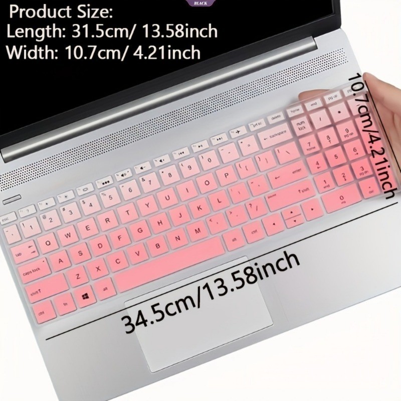 [ฝาครอบแป้นพิมพ์แล็ปท็อป HP] ฝาครอบคีย์บอร์ดสําหรับ 15.6 HP แล็ปท็อป 15-dw 15-dy 15-ef 15-da/ Db/ Bs