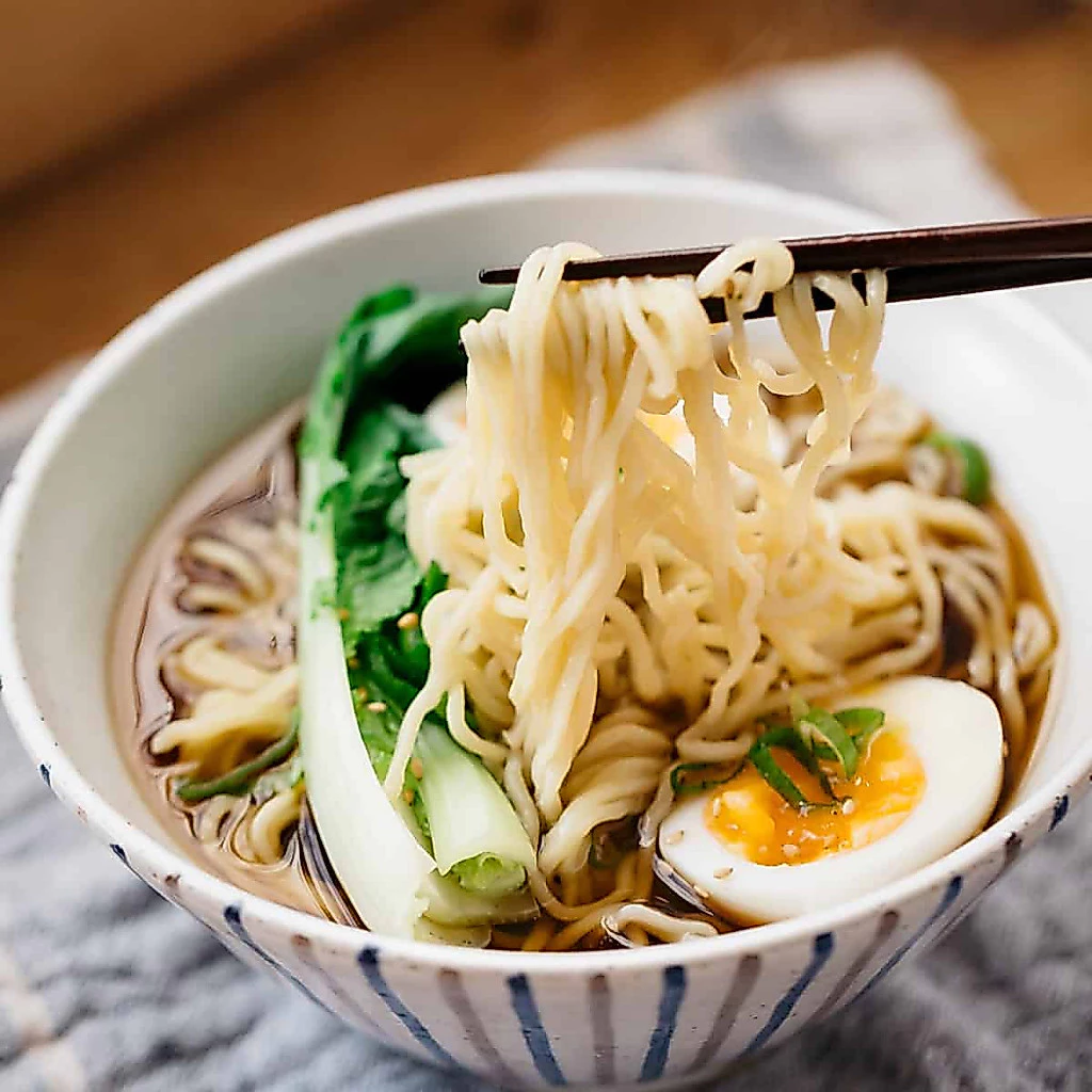 Ichiban Shoyu Ramen บะหมี่กึ่งสำเร็จรูป เส้นสด thumbnail 6