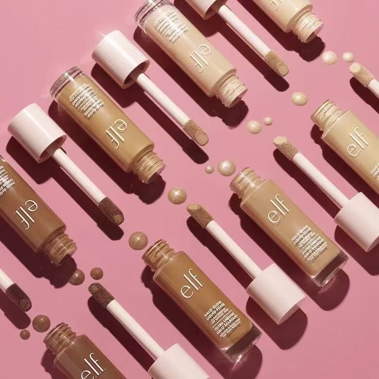 Elf halo glow Liquid High Gloss Liquid Foundation รองพื้นชนิดน้ําแต่งหน้า Primer Foundation Brighten