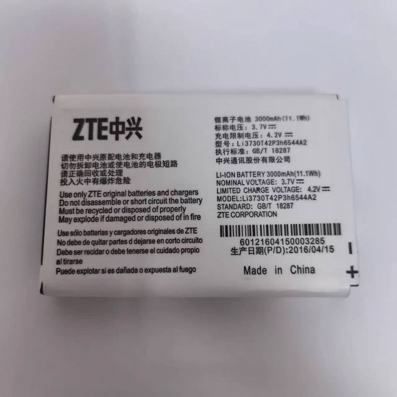 เหมาะสําหรับ ZTE LI3730T42P3H6544A2 MF96/U Z289L MF279 แบตเตอรี่เราเตอร์