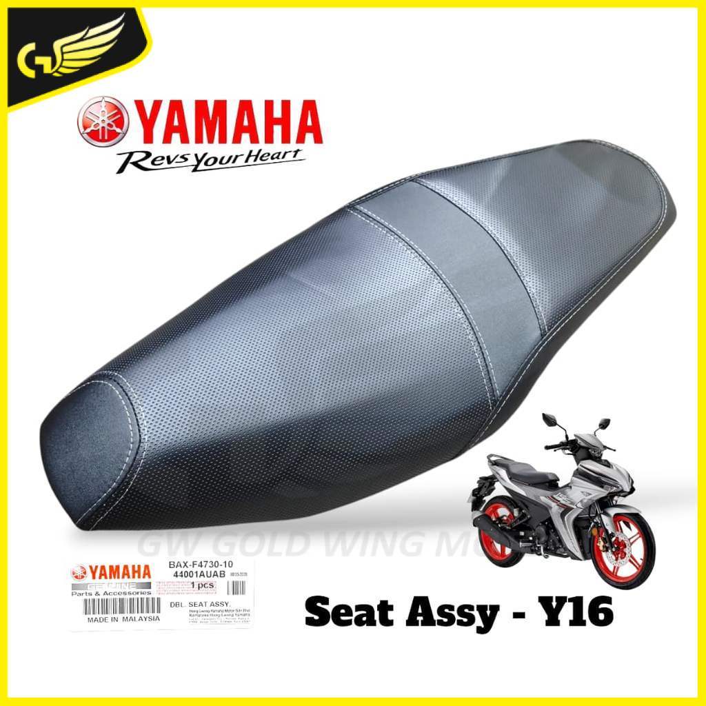 YAMAHA Y16 Y16ZR Y16 V1 V2 ABS ที่นั่งเส้นสีขาว ASSY ที่นั่งคู่ ASSY TEMPAT DUDUK BAX-F4730-10