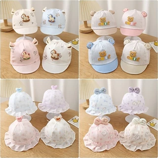 พร้อมส่ง!! หมวกเด็กอ่อน หมวกเด็กเล็กน่ารักๆ สำหรับเด็ก 0-6 เดือน M1