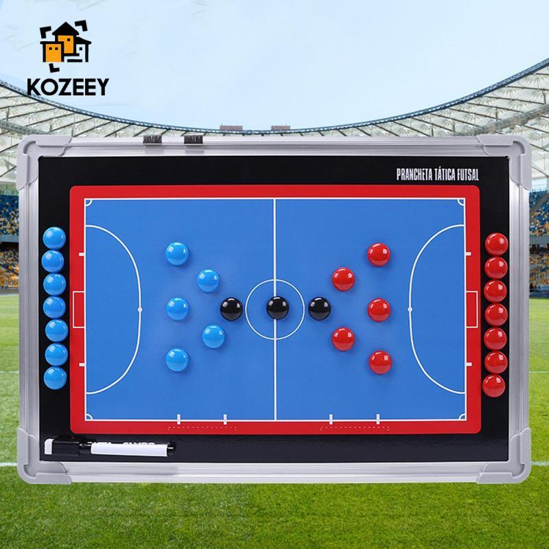 [KOZEEY] Football Coaching Board Coaches Board,Training Tool,Portable,Smooth Surface Football Field 