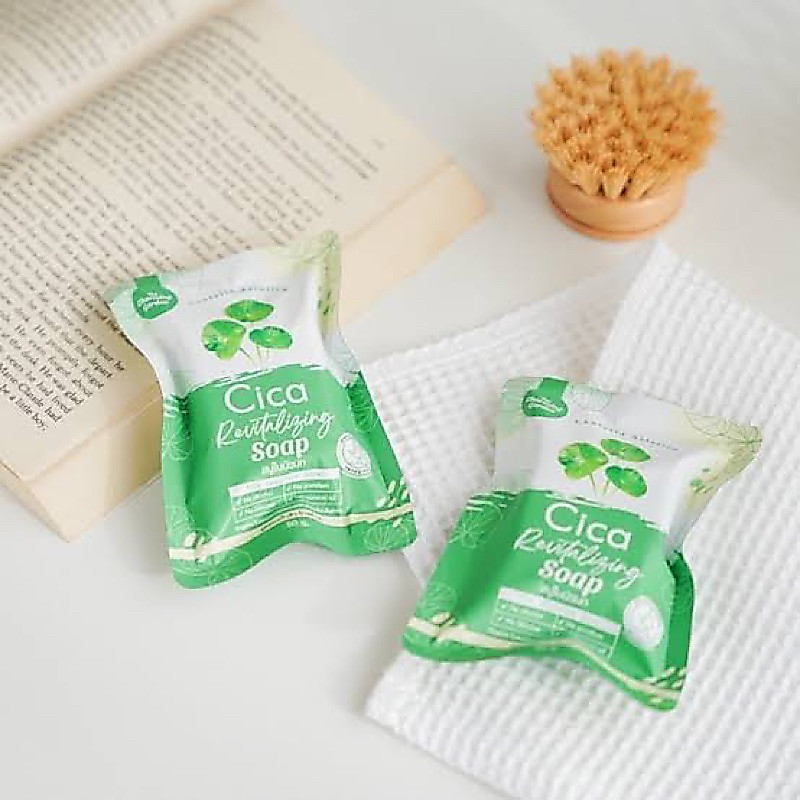 สบู่ซิก้า ใบบัวบก Cica Revitalizing Soap รูปที่ 7