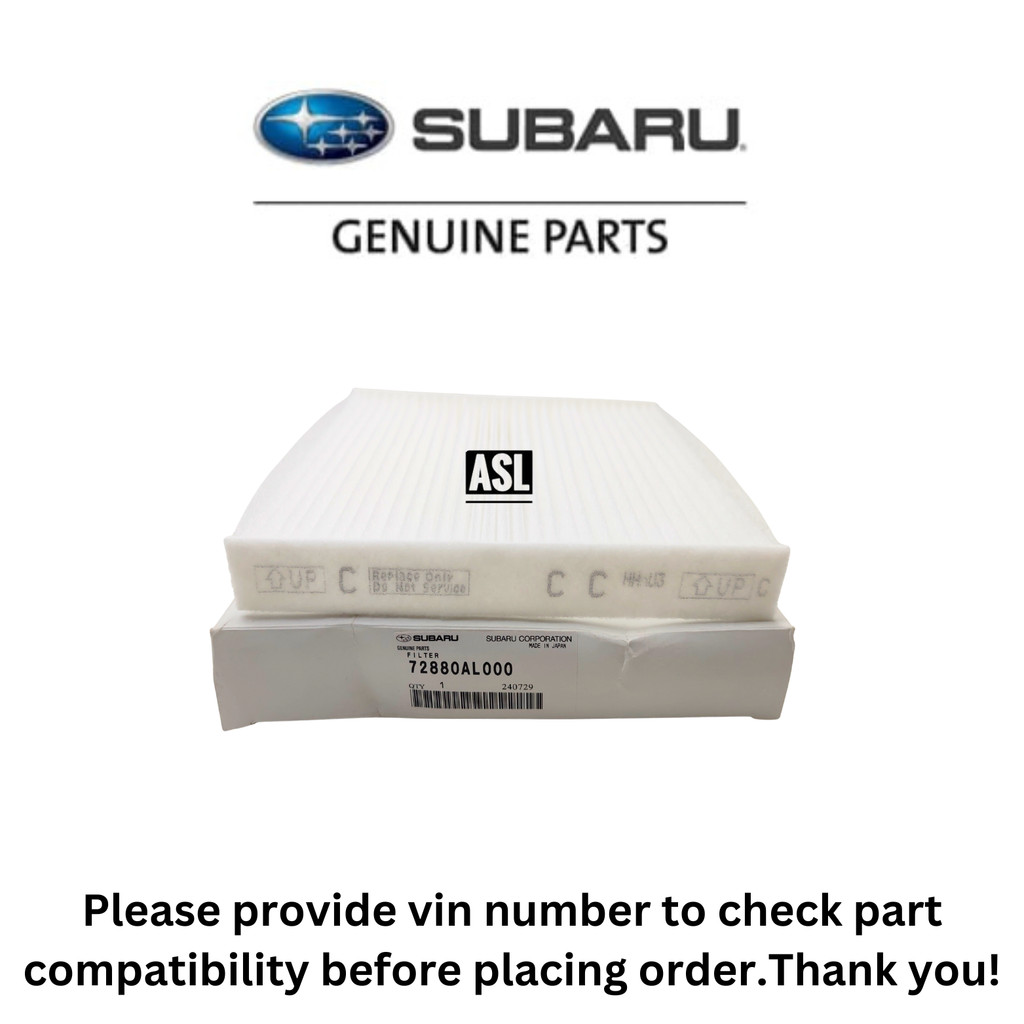 72880AL000 Subaru Cabin Filter Legacy Outback BM9 BR9 BRM BRG