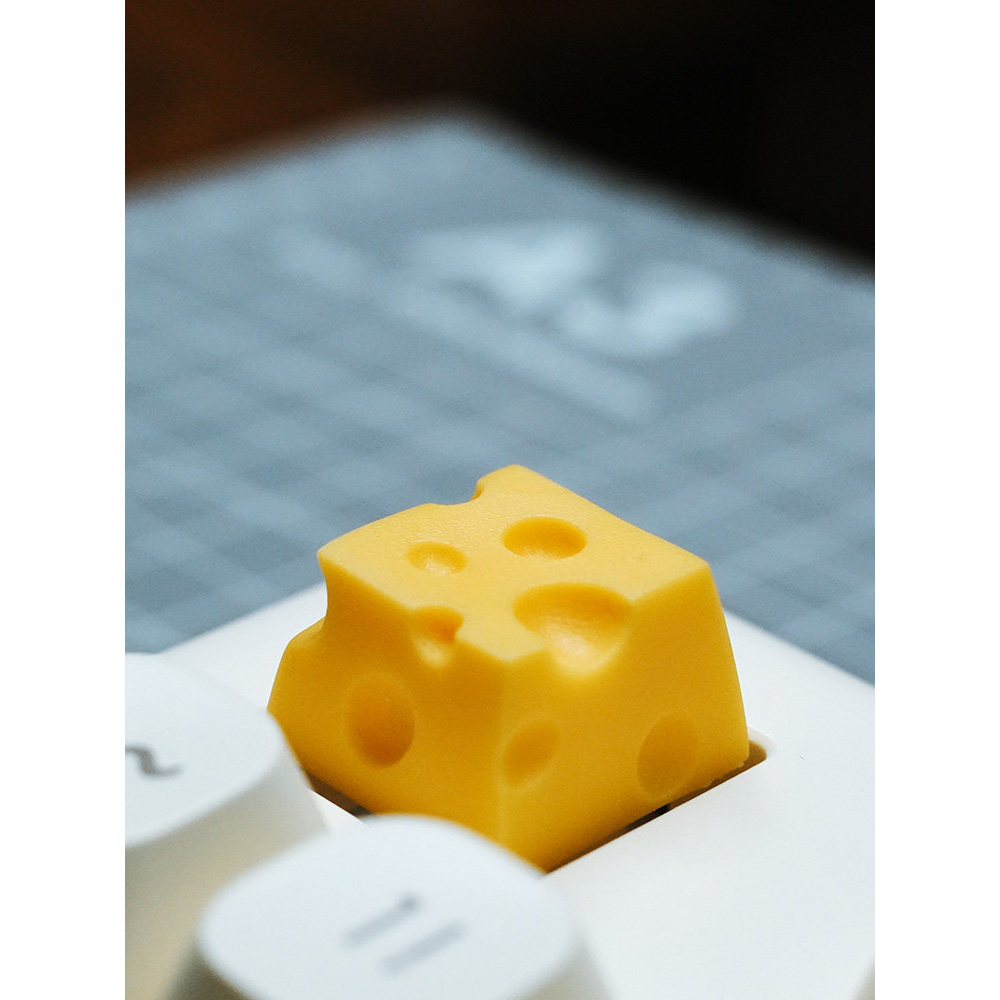 keycaps keycap anime keycaps custom KeyPlayer น่ารักชีสเดี่ยวที่ไม่ซ้ํากัน Frosted ที่กําหนดเองข้ามแ
