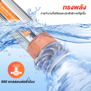 ปั๊มจุ่มไฟฟ้าไร้สาย 1500W 21V ปั๊มน้ำ/ปั๊มดูดน้ำมันดีเซล 35L/นาที ส่งสูง 5ม. รองรับแบตสไลด์ขั้ว Makita