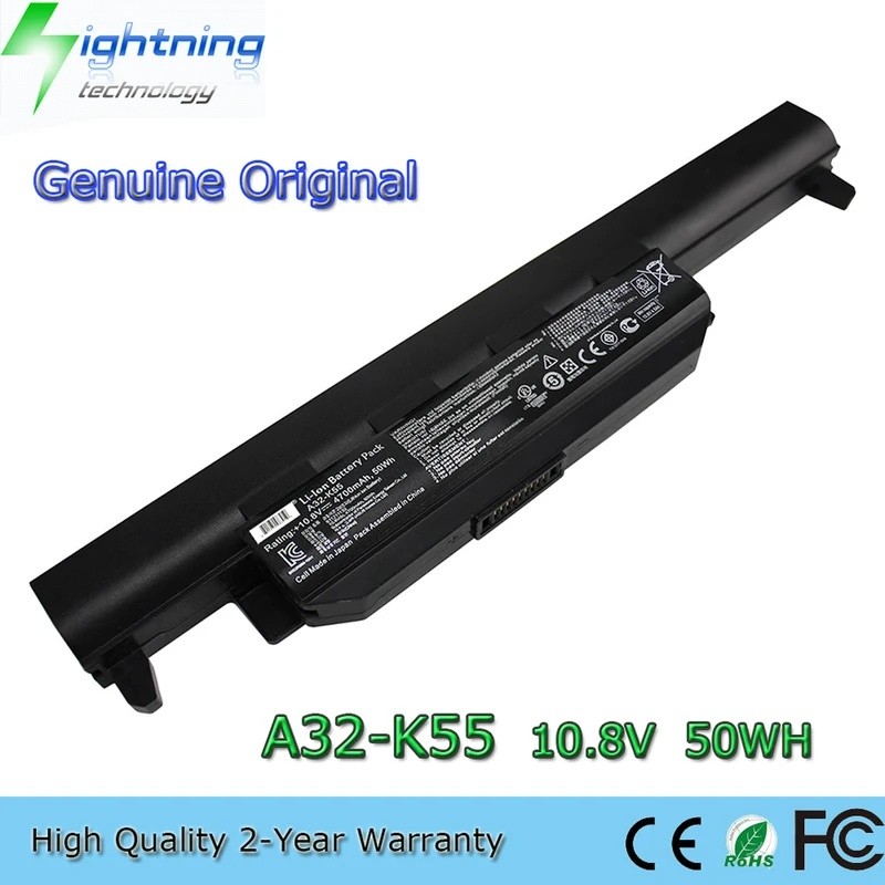 สําหรับ Asus A32-K55 แบตเตอรี่ A55 K55 K55A K55V K55VD K55VJ K55VM K75