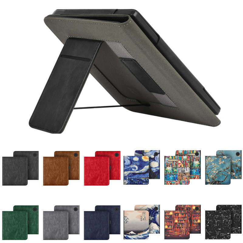 HandStrapขาตั้งแม่เหล็กสําหรับKobo Libra Colour 2024 N428 H2O N873 Libra 2 2021 N418 7 Tolino Vision