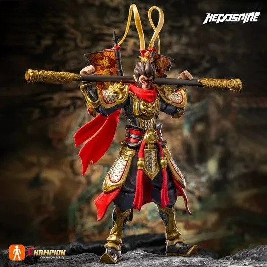 ซุนหงอคง New Style Upgraded version Sun Wukong Ne Zha Ao Bing Li Jing Dragon King Sha Wujing Heroes 