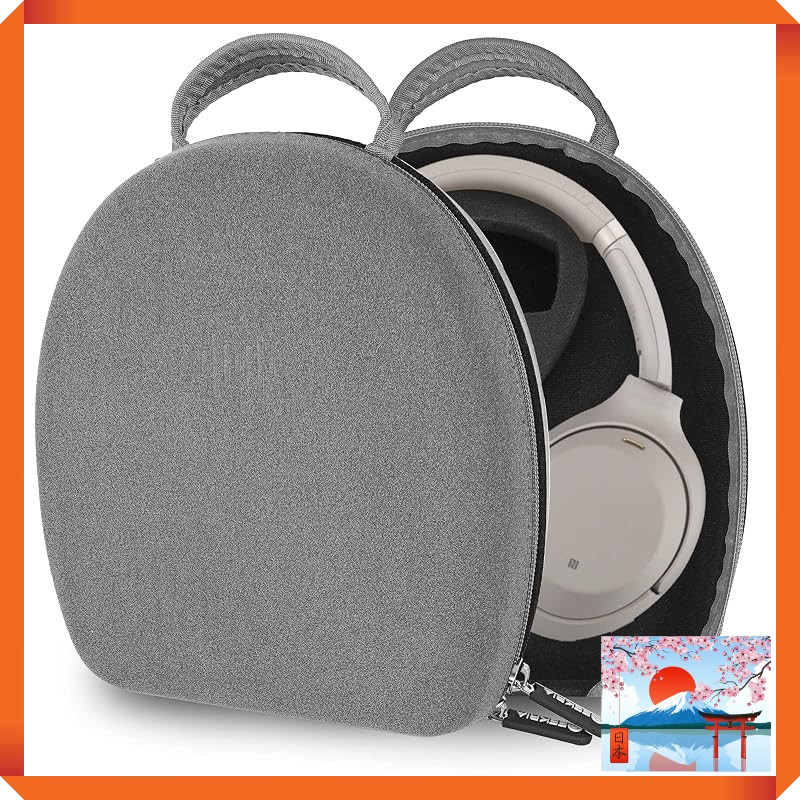 Geekria Shield Headphone Case compatible with Sony WH-1000XM6/1000XM5/1000XM4, WH-CH720n, and more, 