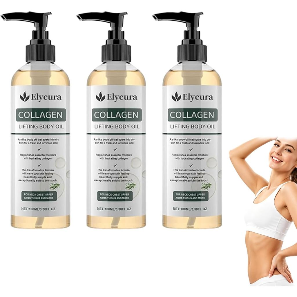 Elycura Collagen, Facial Firming Collagen, Facial, คอ, ต้นขา, Arm Lifting Collagen, 3 7DDA