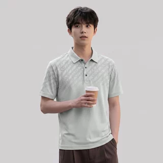 Chaistyle เสื้อโปโลผู้ชาย รุ่นใหม่ฤดูร้อน ระบายอากาศได้ดี ผ้าไอซ์ซิลค์ แขนสั้นพิมพ์ลายทาง แห้งเร็ว ชุดคุณพ่อวัยกลางคน