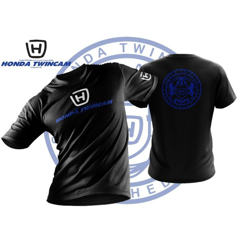 เสื้อยืด Honda Feels Honda Twincam / เสื้อไมโครไฟเบอร์ / เสื้อแข่ง