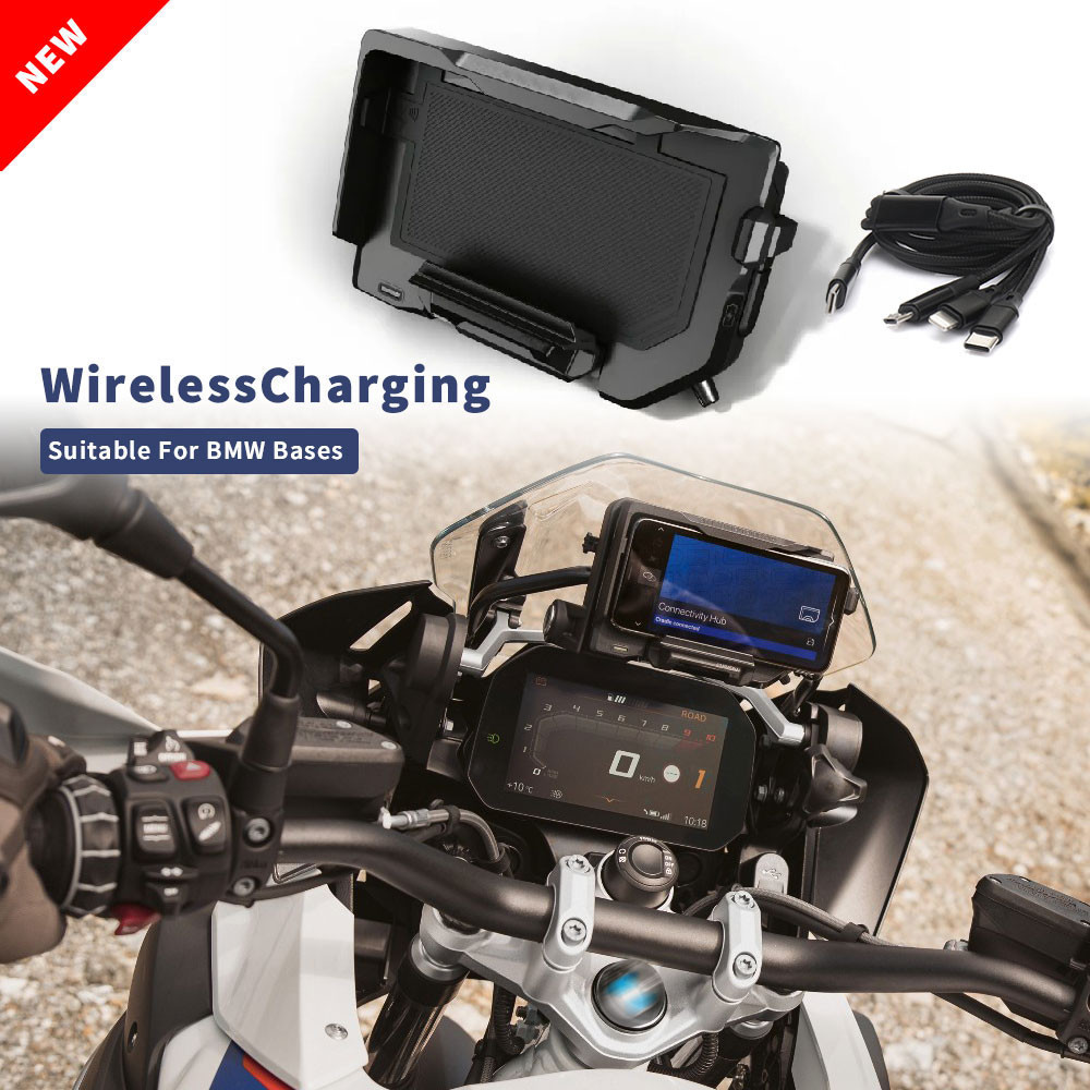 สําหรับ BMW F900R F900XR S1000RR S1000XR S1000R C400GT C400X K1600GT K1600B Wireless Charger USB นํา