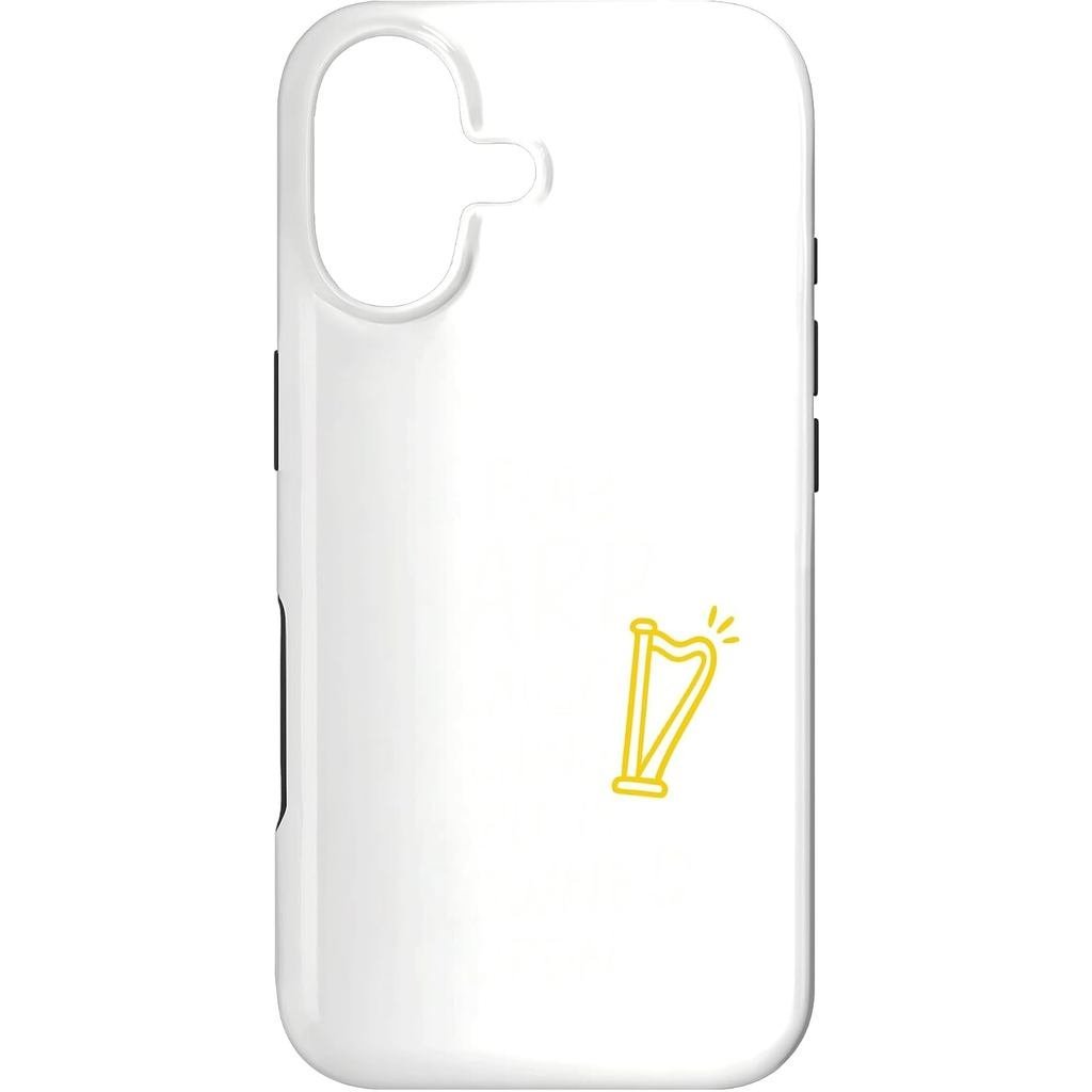 Harp Player Saying Harpist Case สําหรับ 17 Pro Max E4NC