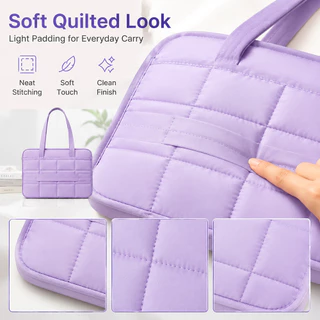 กันน้ําพร้อมส่งจากไทยกระเป๋าถือสุภาพสตรีแฟชั่นกันน้ําTote Bagกระเป๋าบุนวมลําลอง,สามารถใส่แล็ปท็อปขนาด 14-15.6นิ้วได้