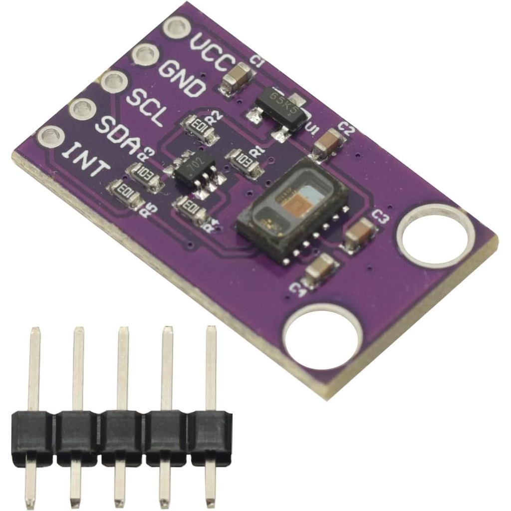 I2C Particle Optical Sensor Photodeectors Board Module | ความแม่นยําสูง, แหล่งกําเนิดแสง DC 5V, อินเ