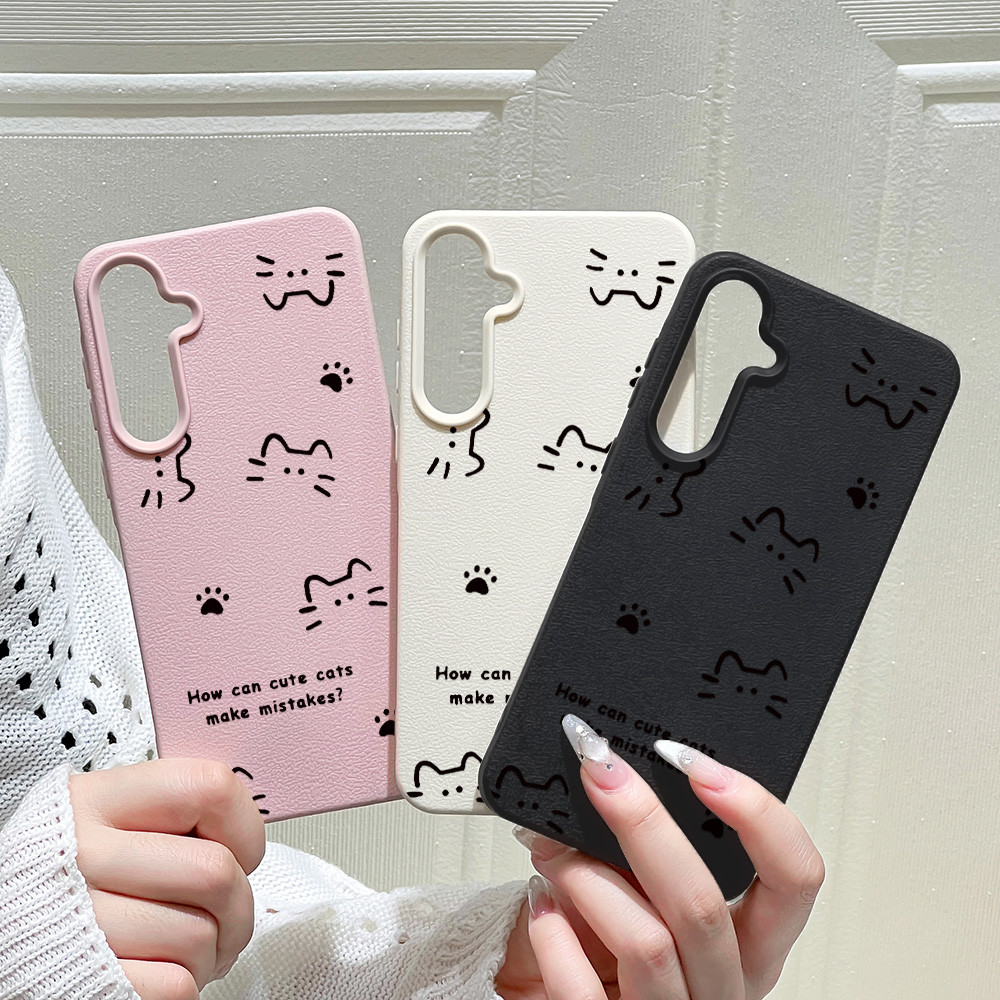 เคส for Samsung A07 4G/A55 5G/A17 4G/A05S/A15 4G&5G/A16 5GA54 5G/A06 4G/S24 FE 5G/A35 5G เคสโทรศัพท์หนัง