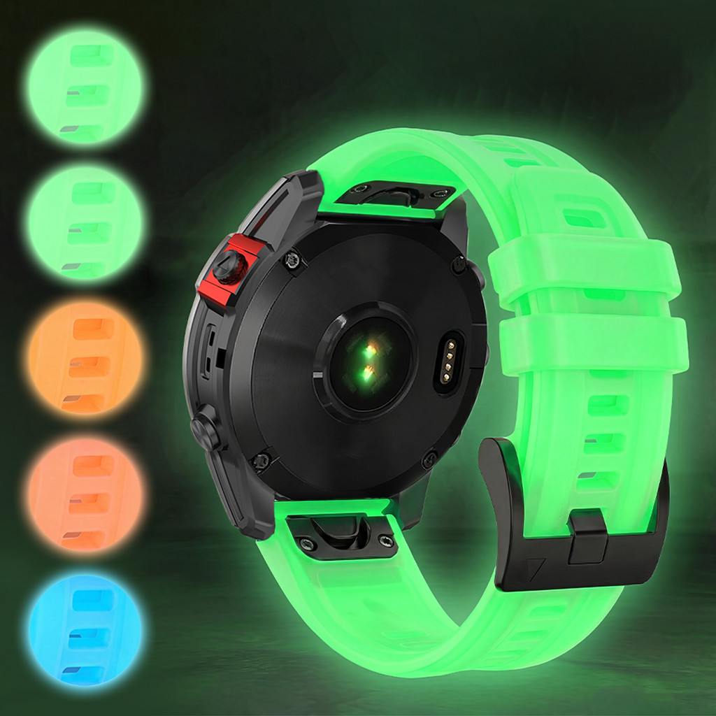 Quickfit 26 มม.เหมาะสําหรับ Garmin Fenix 8 51 มม., Fenix 7X, Fenix 6X, Fenix 5X, 22 มม.เหมาะสําหรับ 
