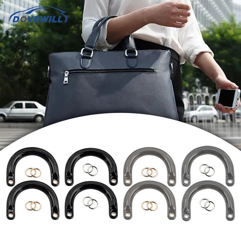 [Dovewill] 2x U Shaped Purse Handles Replacement Handbag Handles Bag Handles for DIY Wallet