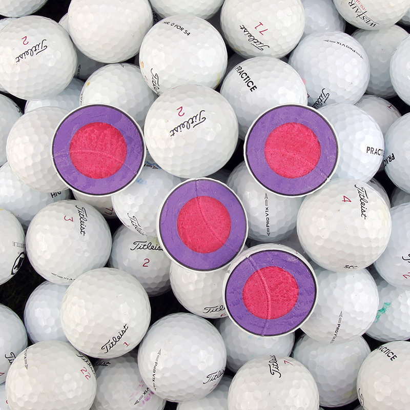 PGM GOLF Used Golf Balls Q005 | 10 Balls Titleist Callaway HONMA 50-95% New Practice