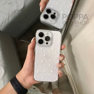 🔥Poppa🔥เคสไอโฟน15 17 เคส สำหรับ IPhone 11 17 15 12 13 16 14 Pro Max X XS Max 7 8Plus เคสเพล์รสหัวใจโบว์ป้องกันสงกรานต์