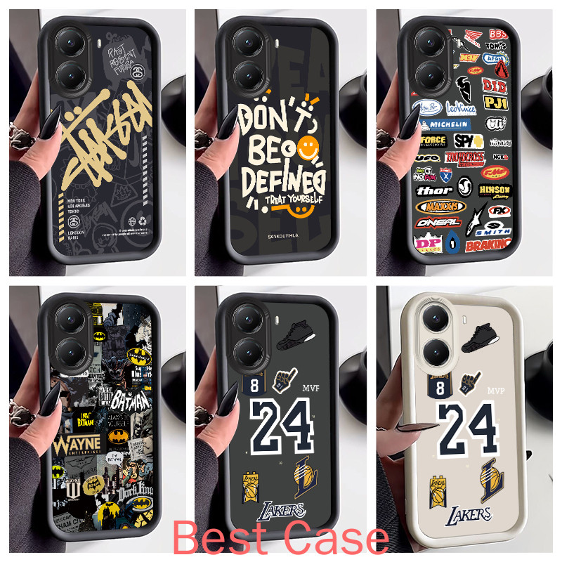 เคส POCO X7 Pro 5G เคส Redmi Turbo 4 5G เคส Cool Street Boy Matte ซิลิโคน Anti-drop โทรศัพท์ YQ-JGS