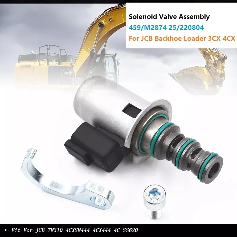 459-ม2874 25/220804 Loaders Backhoe Solenoid วาล์วชุดสําหรับ JCB Backhoe Loaders 3CX 4CX 531-70 550-