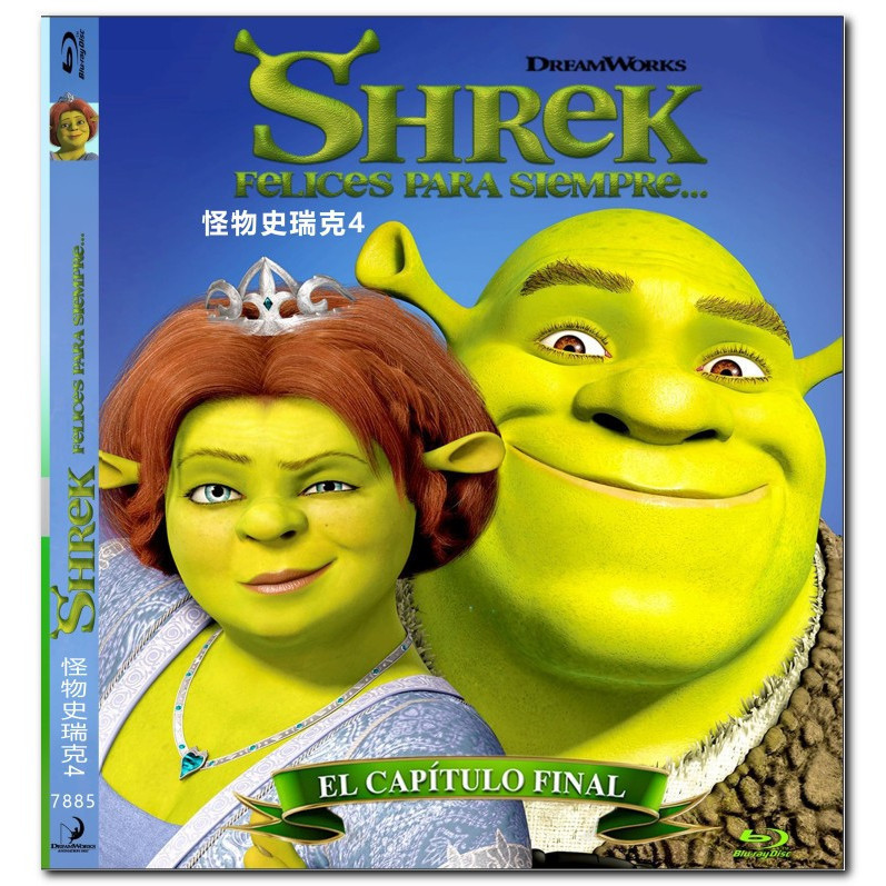 [ภาษาอังกฤษ] ภาพยนตร์ Blu-ray HD 4K UHD 1080P Shrek 4