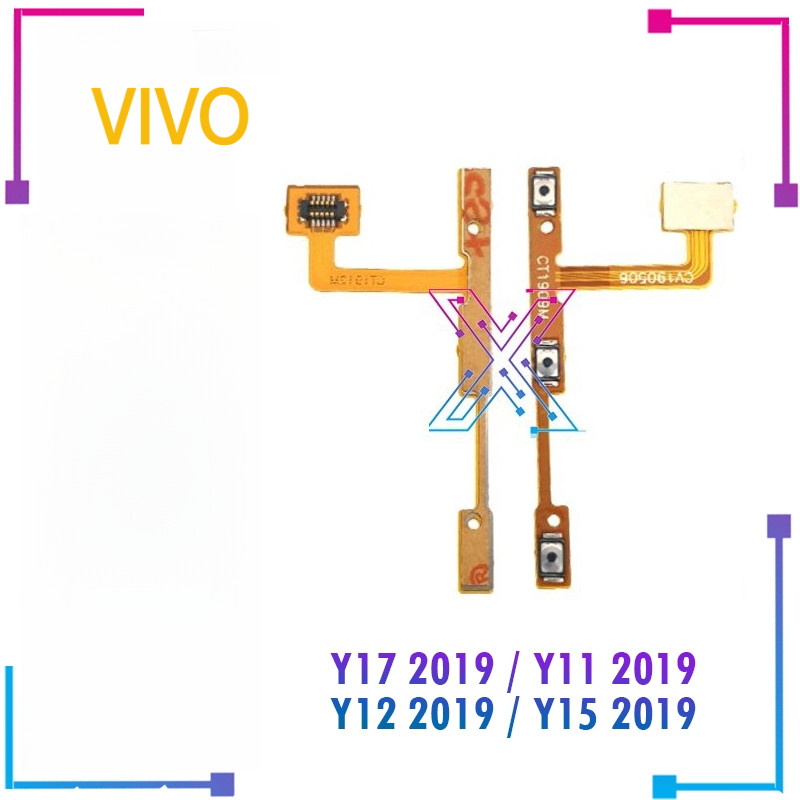 สําหรับ Vivo Y17 2019 / Y11 2019 / Y12 2019 / Y15 2019 เปิดสวิตช์ปิดริบบิ้น Flex Cable Ribbon