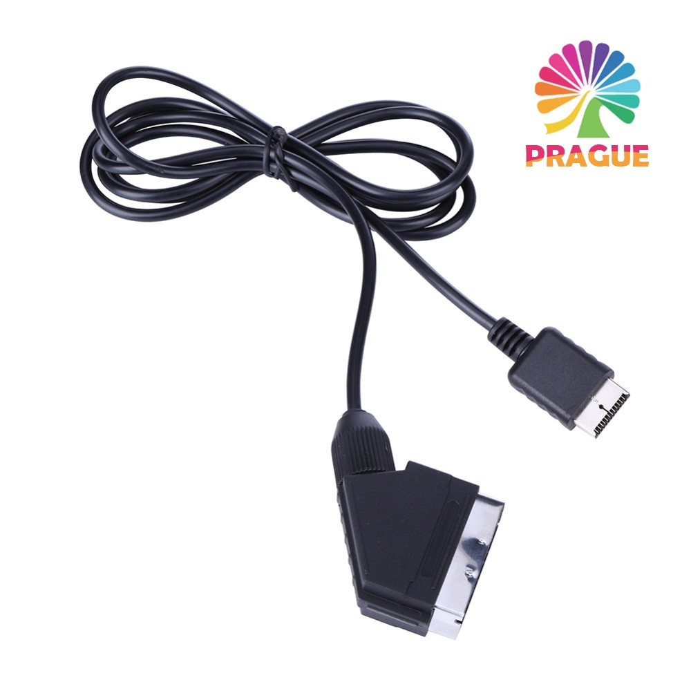 1.8m เกมคอนโซลสายทีวี AV สําหรับ PS1 PS2 PS3 Line Console