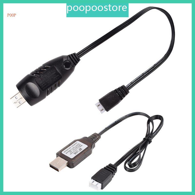 POOP 7 4v Charger XH-3P 2S Lipo Fast ชาร์จไฟฟ้าสําหรับรถยนต์ RC Drone ของเล่น